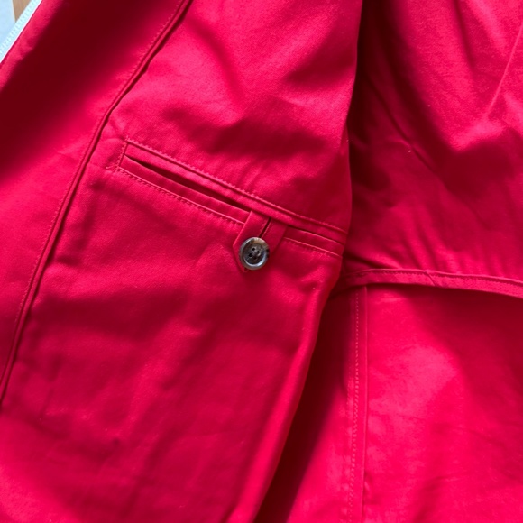 Vintage 80s Brooks-Brothers Varsity Bomber Jacket Red Mens Size S - Picture 6 of 10